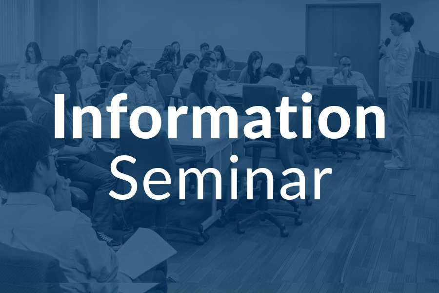 Information Seminar Information Seminar